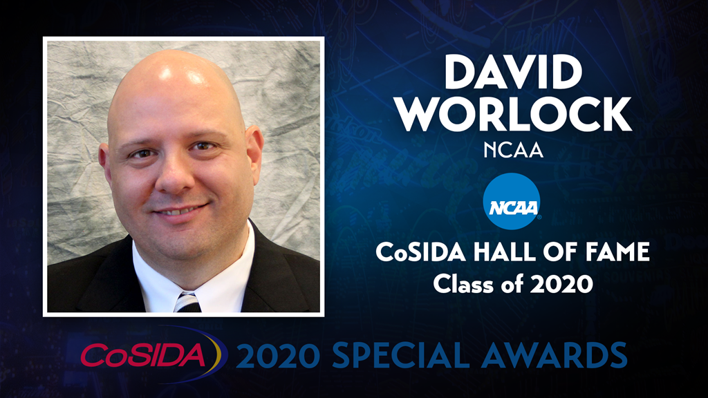 2020 Special Awards Salute: David Worlock (NCAA), CoSIDA Hall of Fame Class of 2020